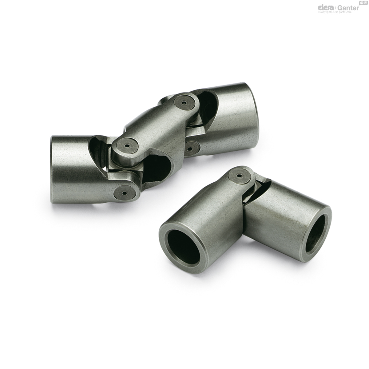 DIN 808 ST Universal joints Steel needle bearing Elesa Ganter